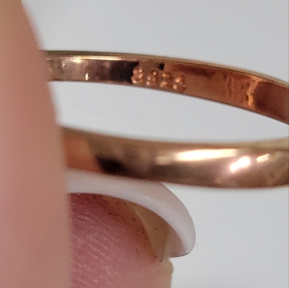 Sterling Silver Rose Gold Plated Halo Morganite Cocktail Ring 7 - Picture 9 of 10